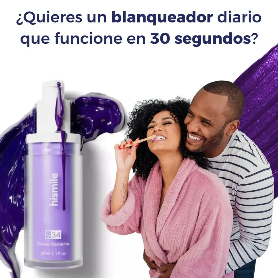 Blanqueador Dental Smilekit V34 - Dientes blancos en 1 minuto