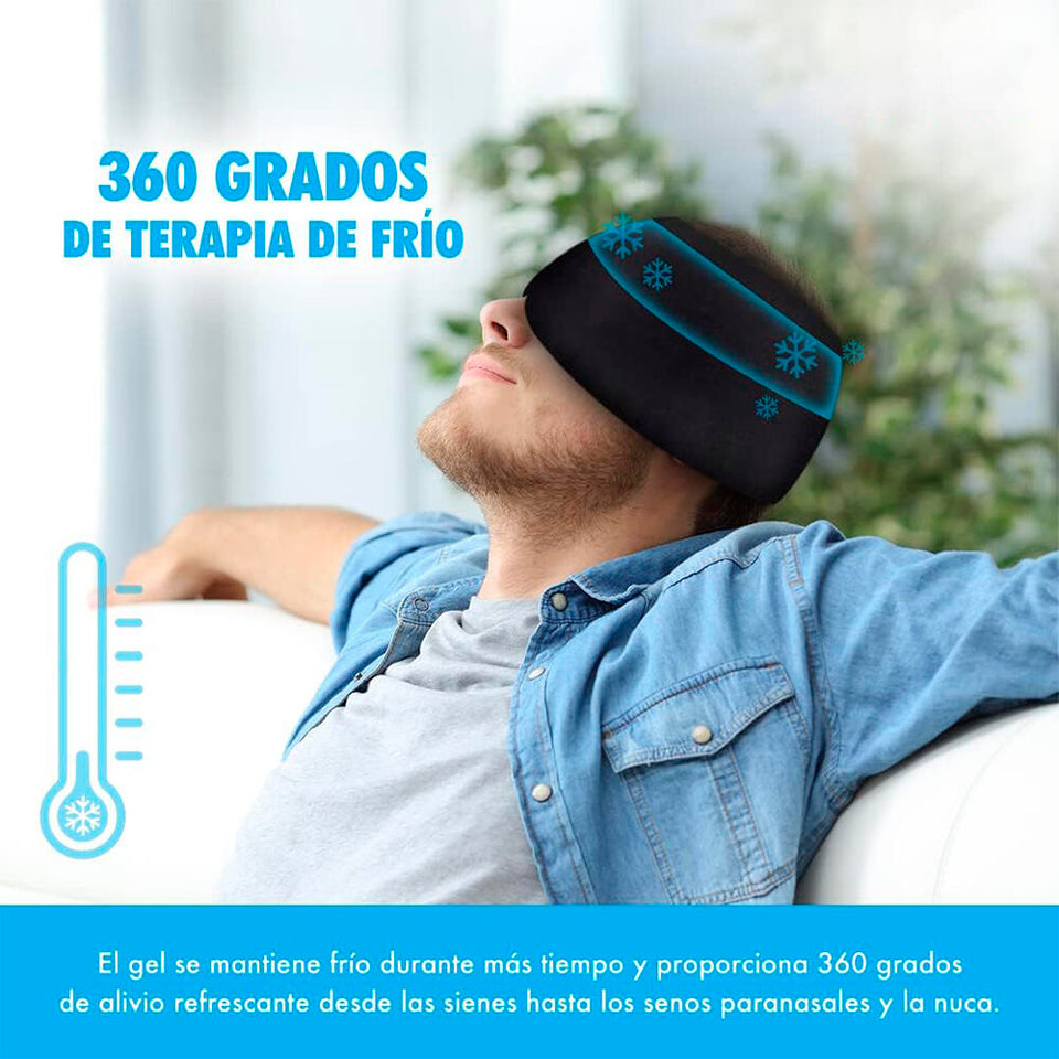 Pack antidolor (Gorro y Almohadilla de gel para rodillas y cotos en el tratamiento de dolor)